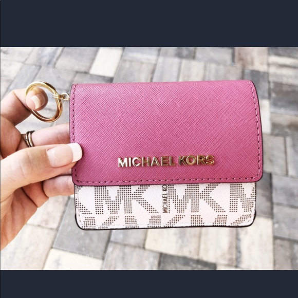 Gaby’sBags👛💕Michael Kors Card Holder Key Ring - Picture 2 of 7
